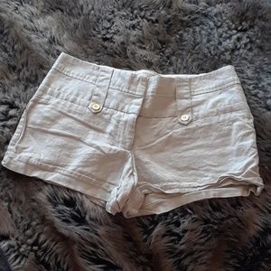 Adorable linen/rayon shorts!